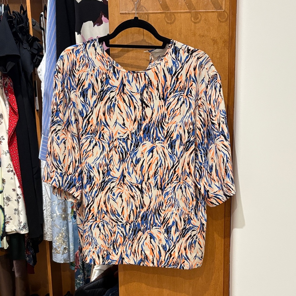 Stella McCartney Multicolor Abstract Blouse